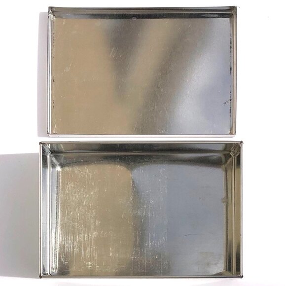 Storage Container Rectangular Storage Box Trinket Box Steel Metal Box with Lid - Picture 13 of 14